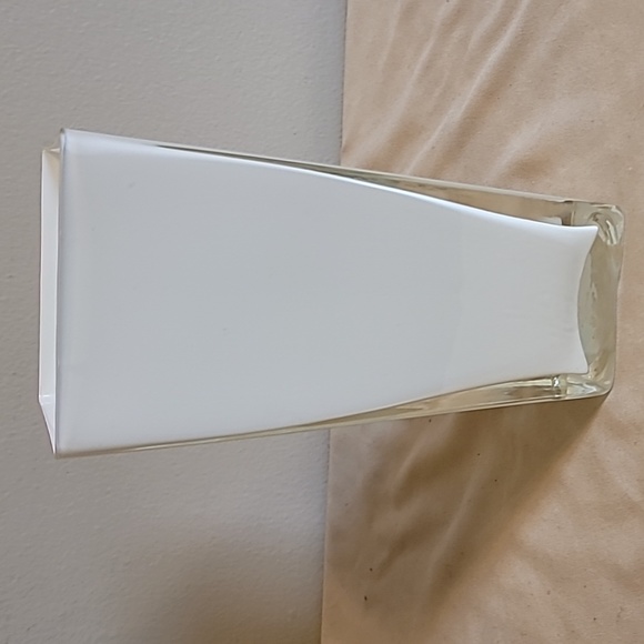 Royal Art Glass Accents Vintage Mcm Royal Art Glass Vase White Hand